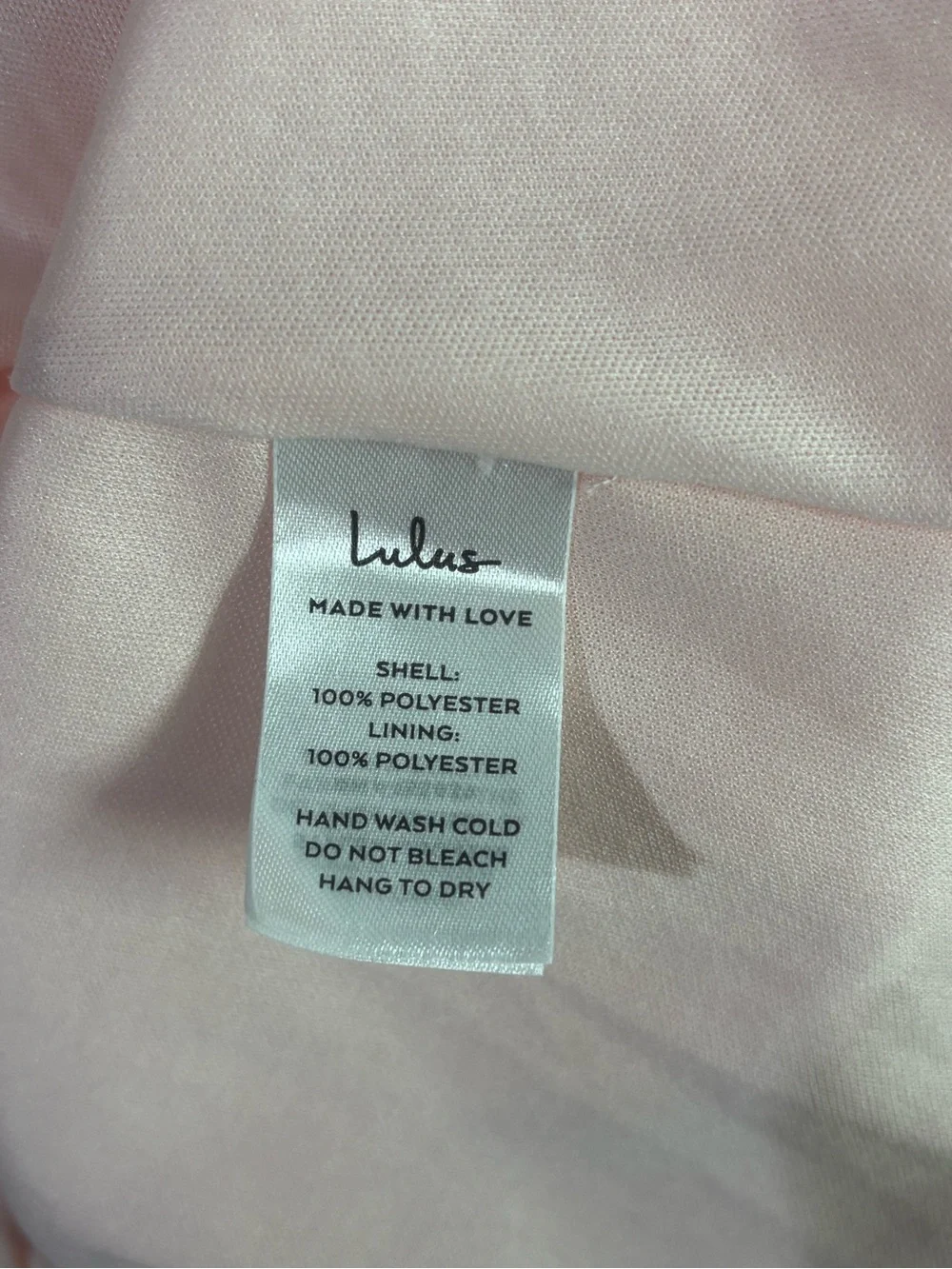 Lulus Small Picturesque Allure Blush Pink Jacquard Tie-Strap Maxi Dress Wedding - Picture 9 of 11